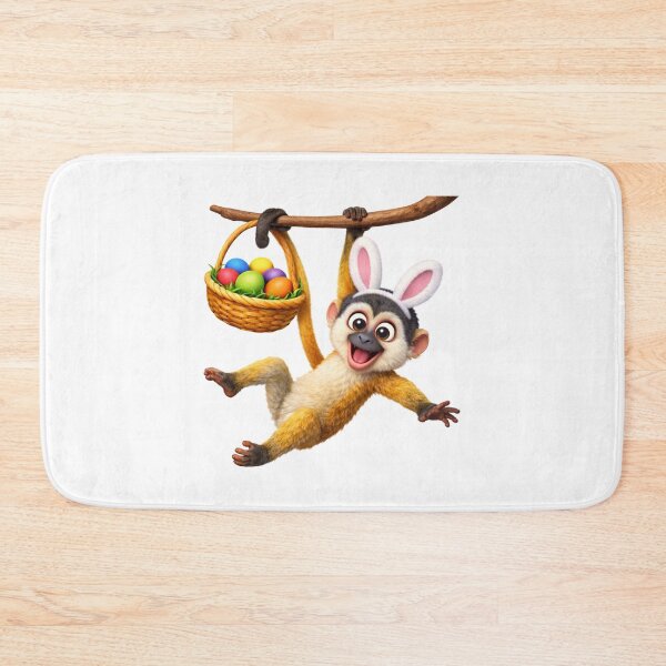 Item preview, Easter Squirrel Monkey designed and sold by Sillytoe.