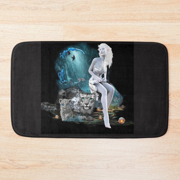 Item preview, Enchanted Snow Leopard Realm designed and sold by Patricia Brown.