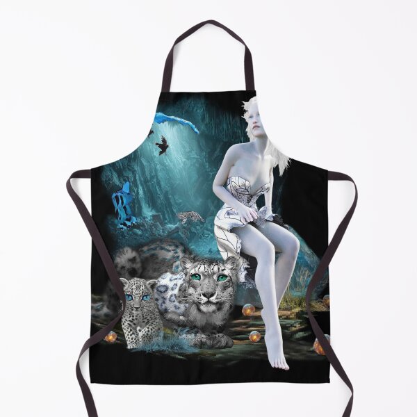 Item preview, Enchanted Snow Leopard Realm designed and sold by Patricia Brown.