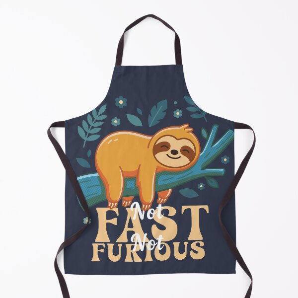 Item preview, Slow Not Furious Sloth Funny Design designed and sold by ArtsB.