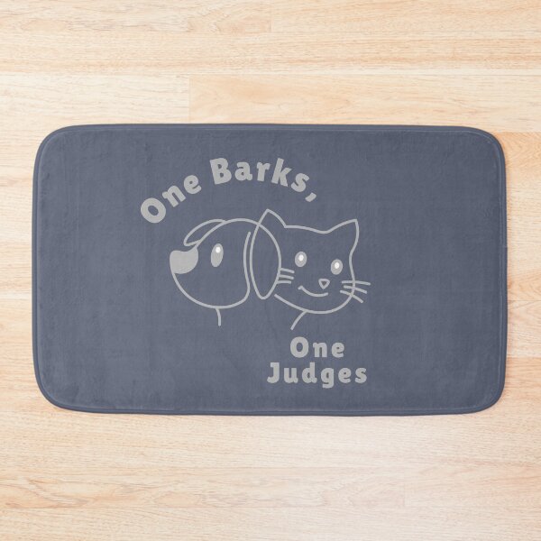 Item preview, One Barks, One Judges T-shirt Design designed and sold by BoldMarks.