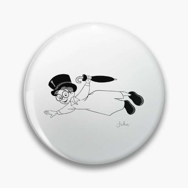 Item preview, John · Fantasy Flying Child · Calligraphy designed and sold by Atropa Parcae.