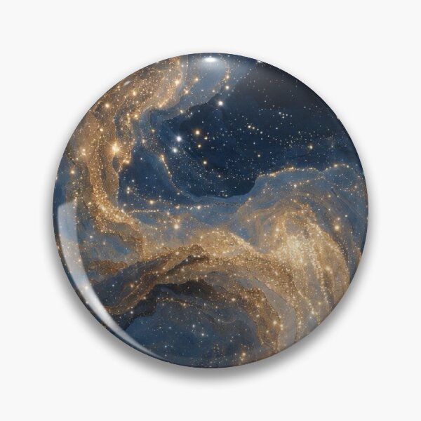 Item preview, Golden Cosmic Nebula Swirl | Deep Space Galaxy Art designed and sold by Joammiyon.