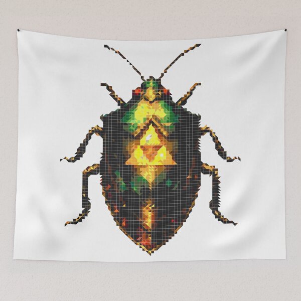 Item preview, Shield Bug Pixels designed and sold by florback.