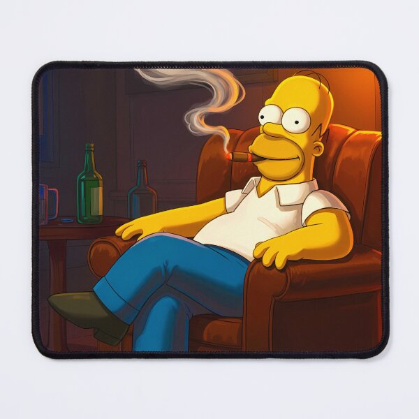 Item preview, OMAR SIMPSON CON SIGARO IN BOCCA designed and sold by enzaciacio3.