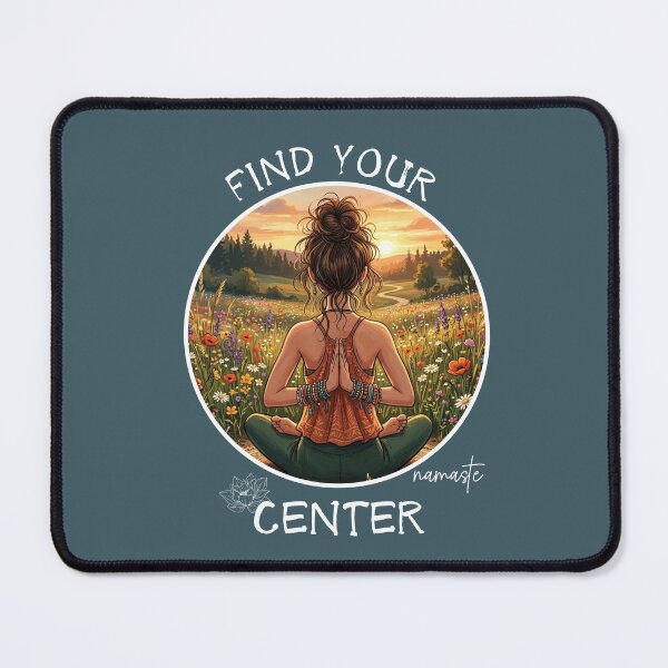 Item preview, Find Your Center - Yoga - Namaste designed and sold by LAJdesigns.