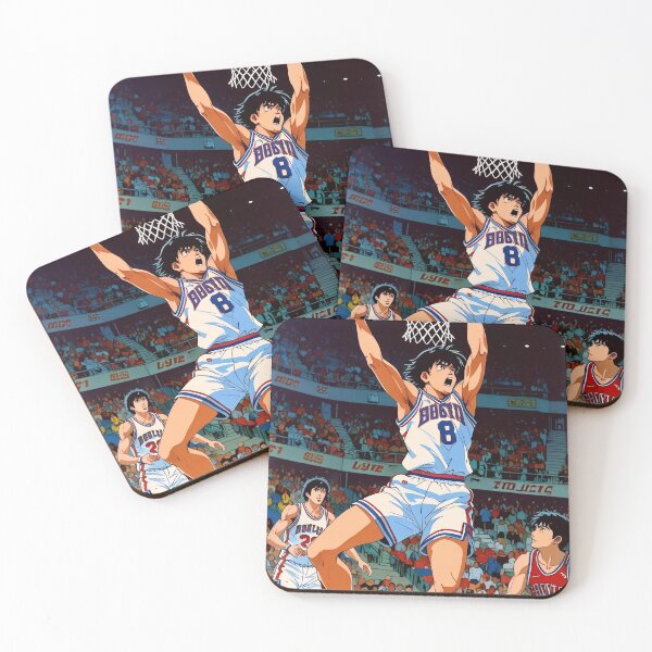 Item preview, Retro anime Vintage Man basketball player dunking in 80s  designed and sold by TBestretroShop.
