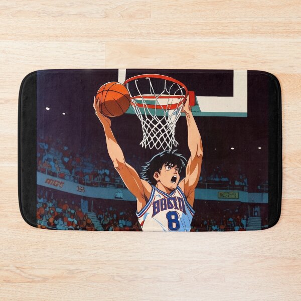 Item preview, Retro anime Vintage Man basketball player dunking in 80s  designed and sold by TBestretroShop.