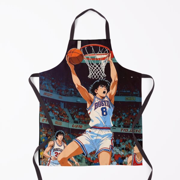 Item preview, Retro anime Vintage Man basketball player dunking in 80s designed and sold by TBestretroShop.