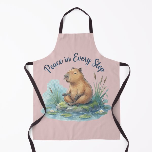 Item preview, The Zen Capy Peace in Every Step designed and sold by Brochamorocha.