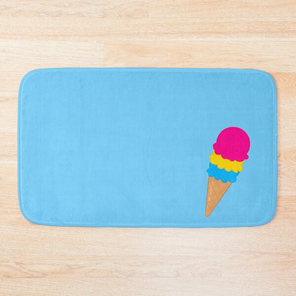 Item preview, Pansexual Pride Flag Ice Cream Cone designed and sold by Sahira820.