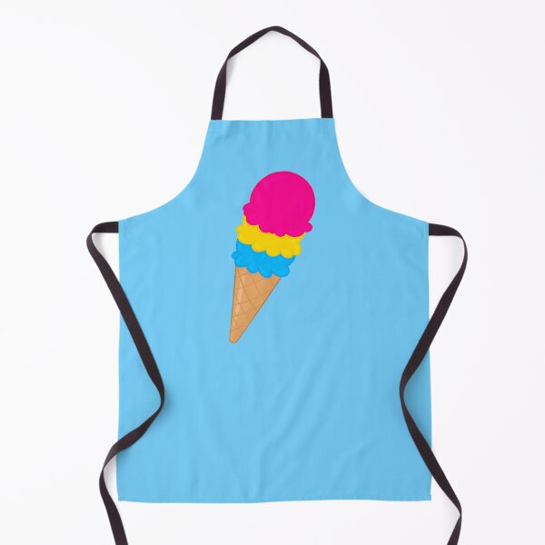 Item preview, Pansexual Pride Flag Ice Cream Cone designed and sold by Sahira820.