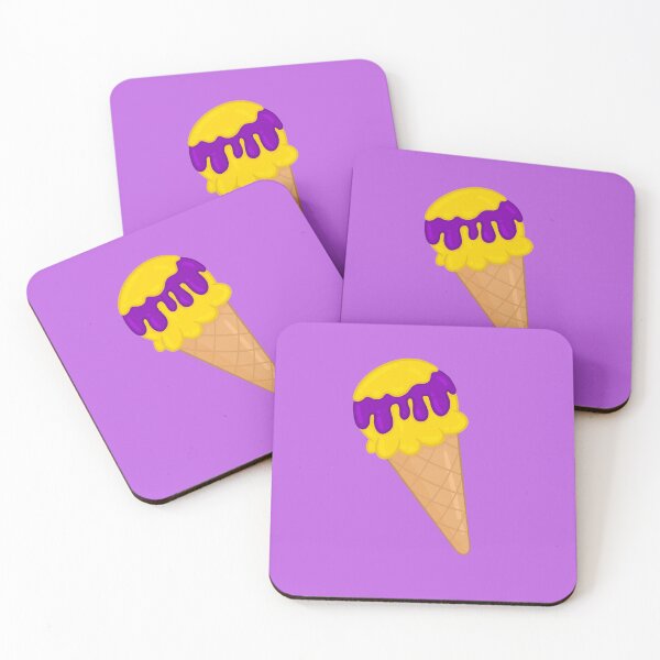 Item preview, Intersex Pride Flag Ice Cream Cone designed and sold by Sahira820.