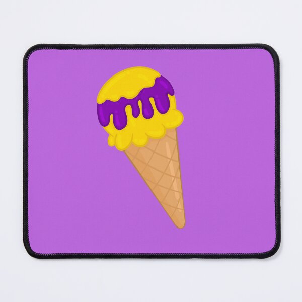 Item preview, Intersex Pride Flag Ice Cream Cone designed and sold by Sahira820.