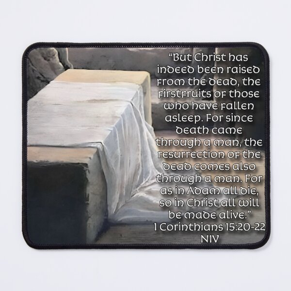 Item preview, 1 Corinthians 15:20-22 NIV - JCTRUTHER designed and sold by JCTRUTHERshop.