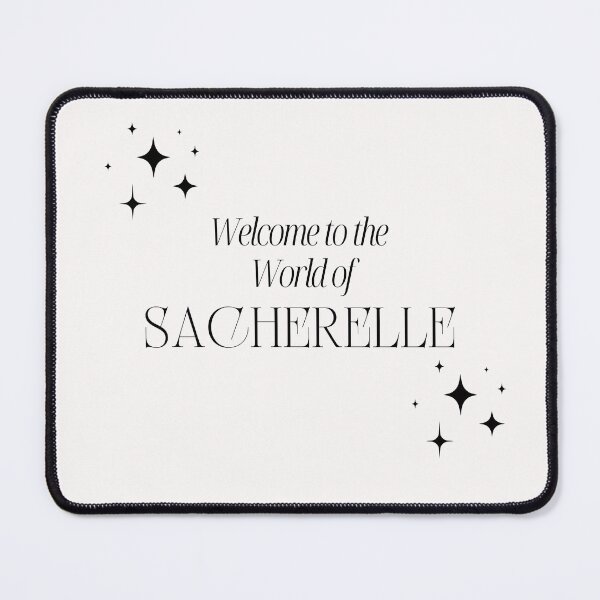 Item preview, Welcome To The World of Sacherelle. Victoria Wood Quote. designed and sold by DontKnowMuch.
