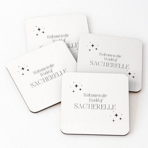 Item preview, Welcome To The World of Sacherelle. Victoria Wood Quote. designed and sold by DontKnowMuch.