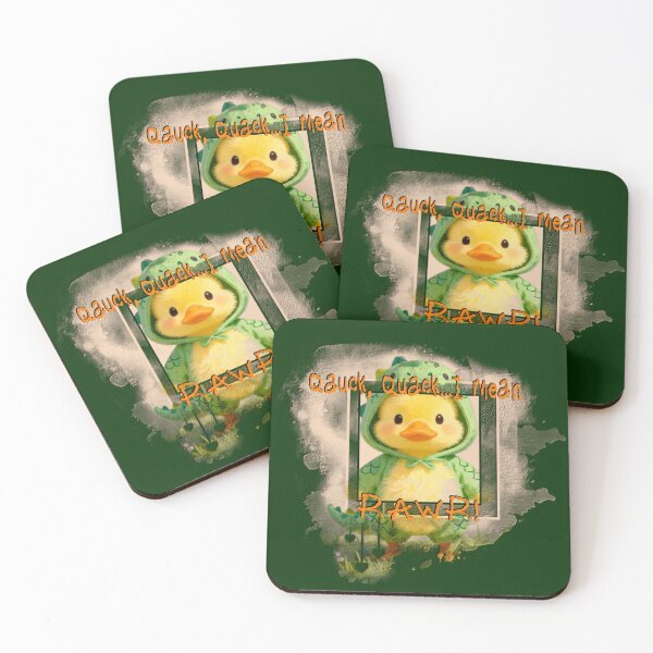 Item preview, Quack, Quack...I mean RAWR! designed and sold by KreativeCrow.