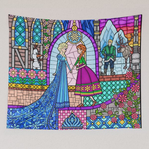 Item preview, Sisterly Love in the Stained Glass Window designed and sold by storybeth.