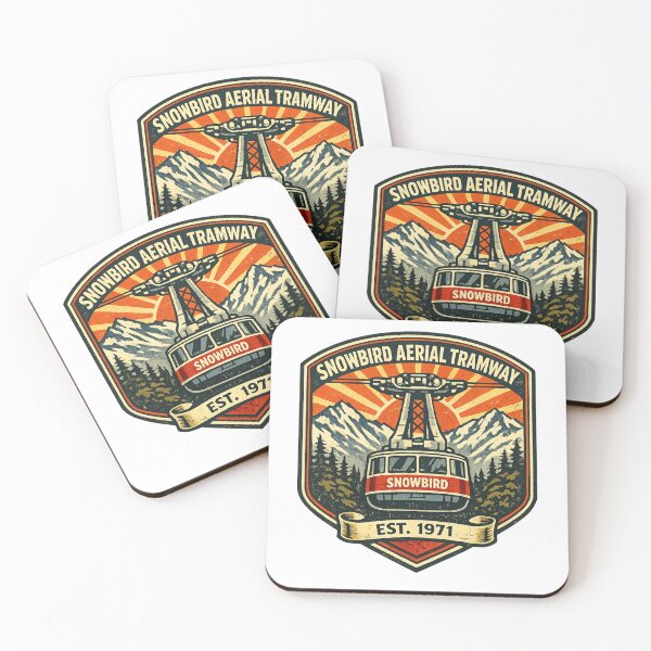 Item preview, Snowbird Aerial Tramway Vintage Mountain Badge designed and sold by Dresut.