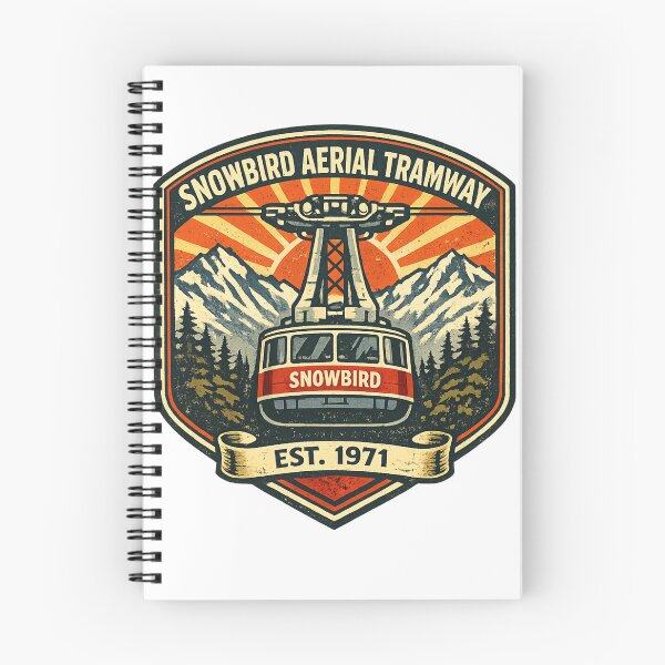 Item preview, Snowbird Aerial Tramway Vintage Mountain Badge designed and sold by Dresut.