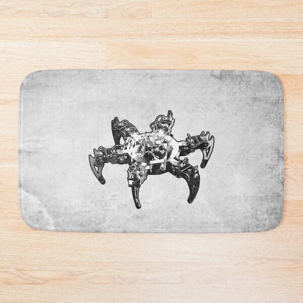 Item preview, Prototype Spiderbot Mechanical Spider Robot Black and White Sci-Fi designed and sold by Ghoul Enterprises.
