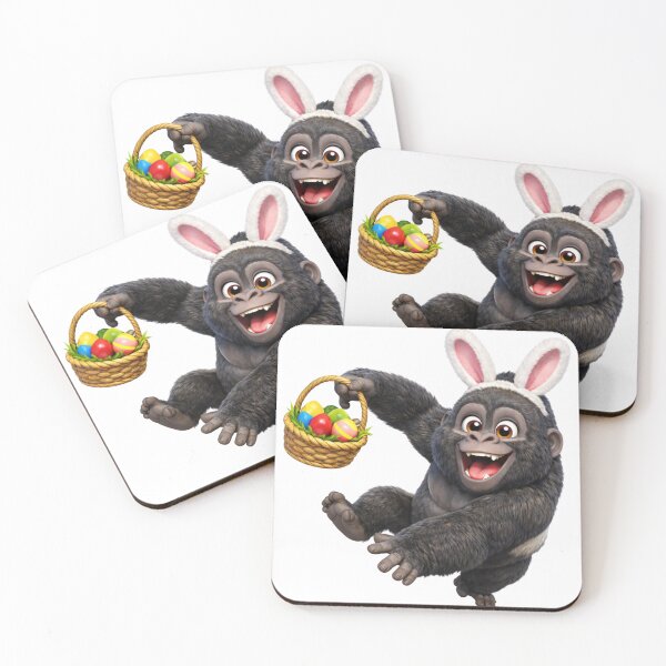 Item preview, Easter Western Lowland Gorilla designed and sold by Sillytoe.