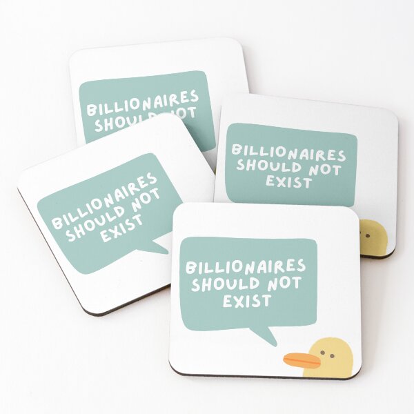 Item preview, Billionaires should not exist duck design designed and sold by CarefulCreation.