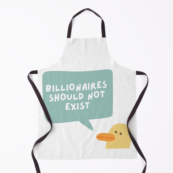 Item preview, Billionaires should not exist duck design designed and sold by CarefulCreation.