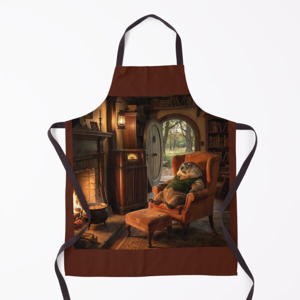 Item preview, Groundhog Keeps the Home Fires Burning designed and sold by Tridentulus.