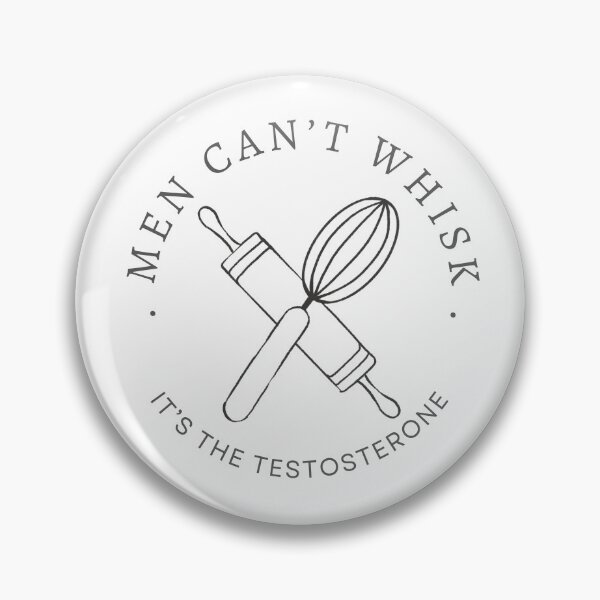 Item preview, Men Can't Whisk. Victoria Wood Quote. designed and sold by DontKnowMuch.