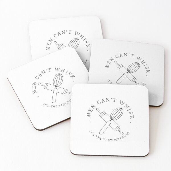 Item preview, Men Can't Whisk. Victoria Wood Quote. designed and sold by DontKnowMuch.