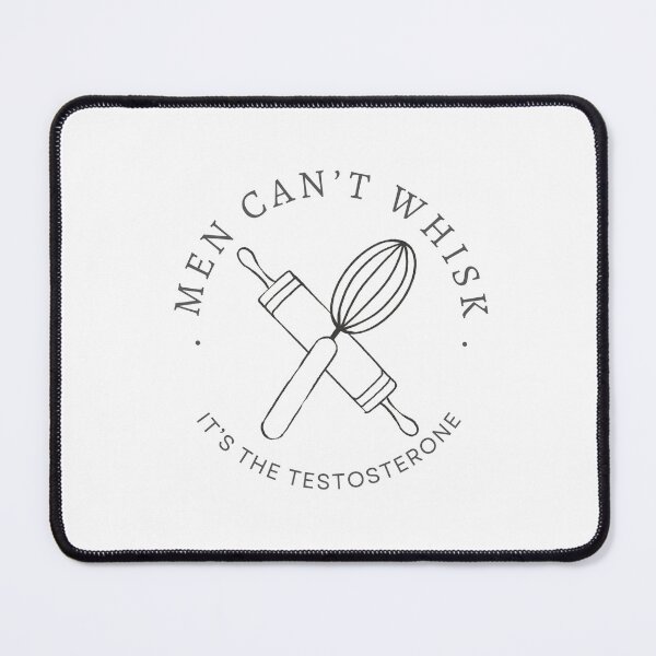Item preview, Men Can't Whisk. Victoria Wood Quote. designed and sold by DontKnowMuch.