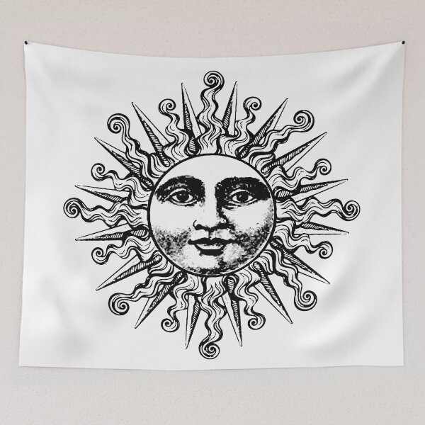 Item preview, Sun Face Etching designed and sold by ViaARTfactory.