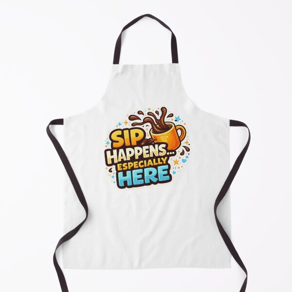 Item preview, Sip Happens..Especially Here designed and sold by BarelyNaughty.