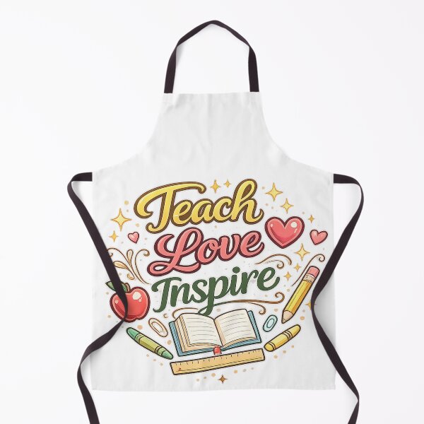 Item preview, Teach Love Inspire Teacher Appreciation Design designed and sold by StyleLap.