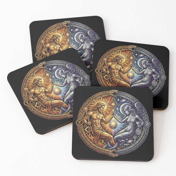 Item preview, Hermetic Principle of Gender Sacred Union designed and sold by TheLumina.