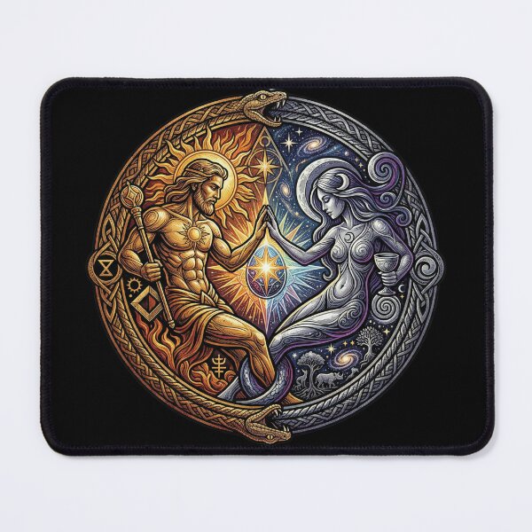 Item preview, Hermetic Principle of Gender Sacred Union designed and sold by TheLumina.