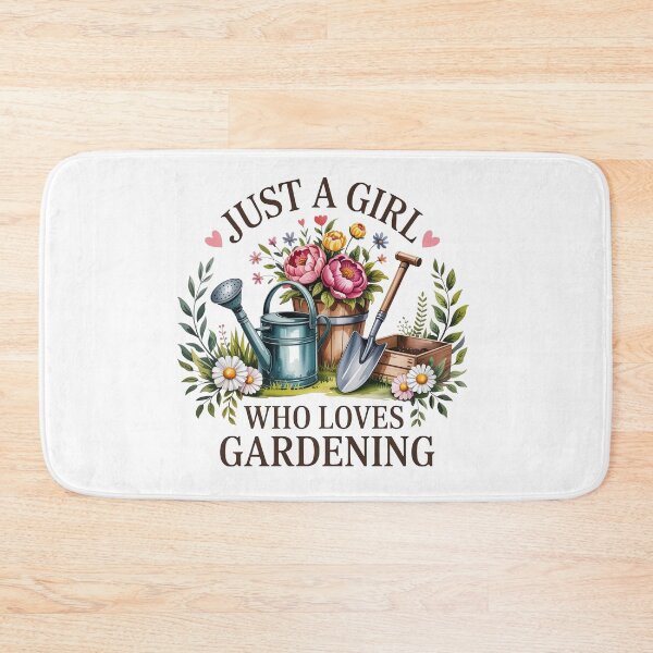 Item preview, Just a Girl Who Loves Gardening  designed and sold by chicdeboutique.