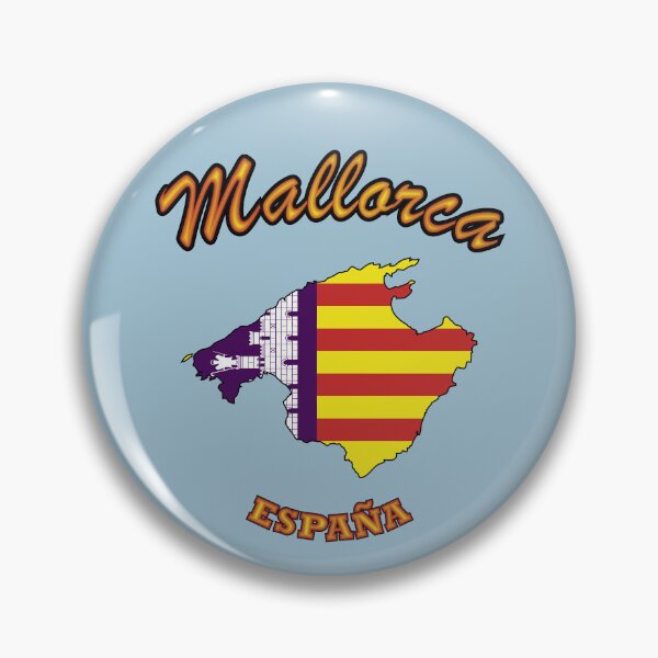 Item preview, Mallorca map flag designed and sold by studioss76.