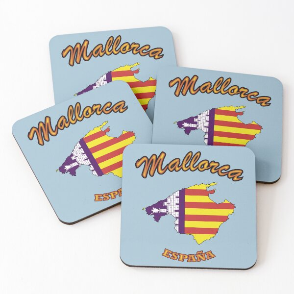 Item preview, Mallorca map flag designed and sold by studioss76.