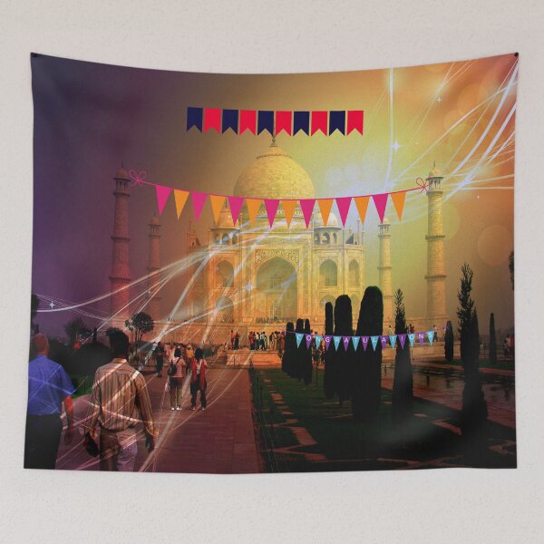 Item preview, Taj Mahal Celebration designed and sold by daweave77.