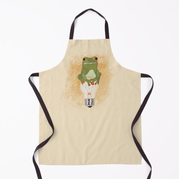 Item preview, A Green Frog Sitting on a Light Bulb designed and sold by BCasTal.