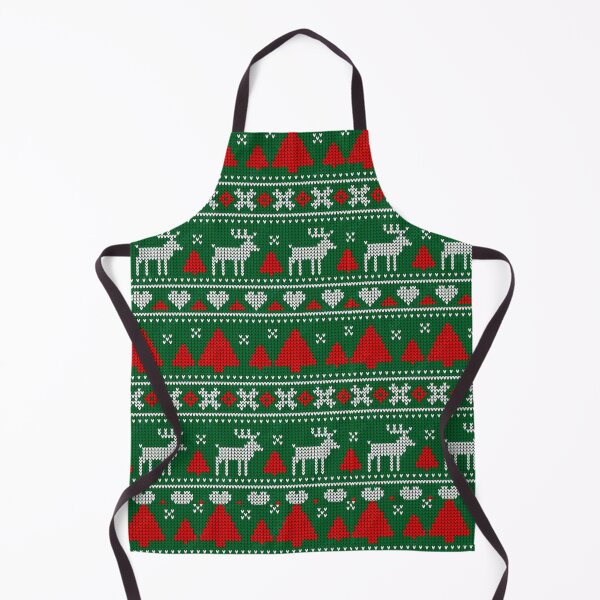 Item preview, Christmas Deer and Tree Knitted Pattern designed and sold by MOONE FLOWER.