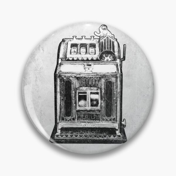 Item preview, Antique Vintage Slot Machine One-Armed Bandit Dark Retro designed and sold by Ghoul Enterprises.