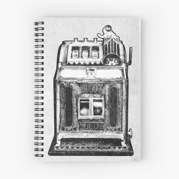 Item preview, Antique Vintage Slot Machine One-Armed Bandit Dark Retro designed and sold by Ghoul Enterprises.
