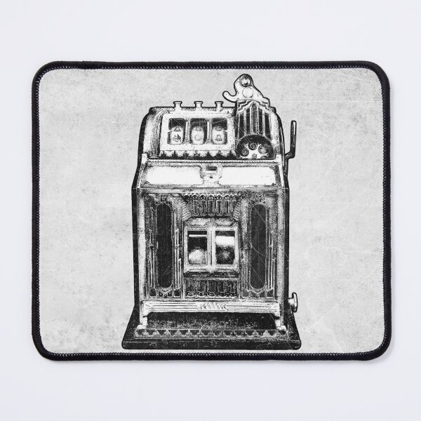 Item preview, Antique Vintage Slot Machine One-Armed Bandit Dark Retro designed and sold by Ghoul Enterprises.