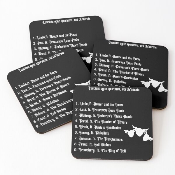 Item preview, Dante's Tour Dates designed and sold by IronGall.