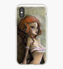 Mademoiselle Colombe iPhone Case