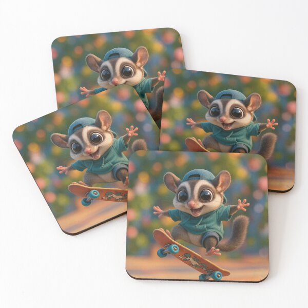 Item preview, Skater Sugar Glider designed and sold by Sillytoe.